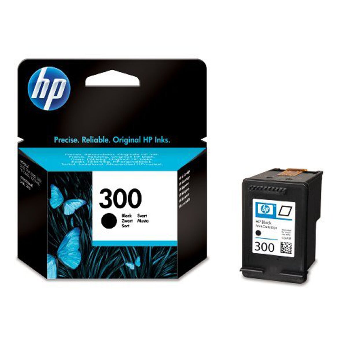 Originální inkoustové náplně HP 300 Černý